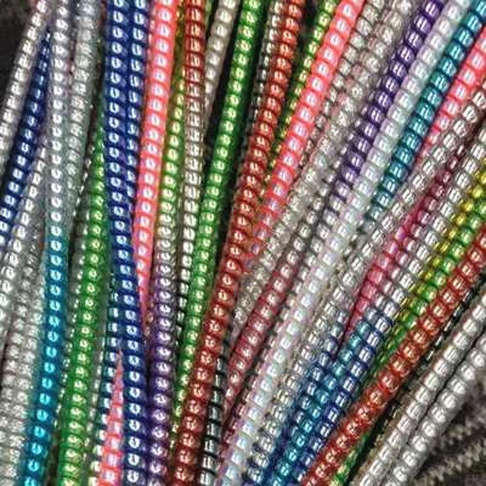 Dây Cáp USB Bảo Vệ Cáp Dữ Liệu Màu Gradient Cho Điện Thoại Di Động