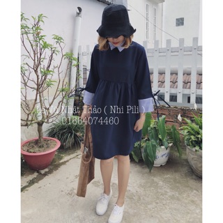 Babydoll phối kẻ