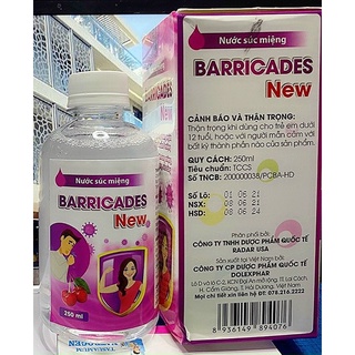 [SÚC HỌNG] NƯỚC SÚC HỌNG BARRICADES