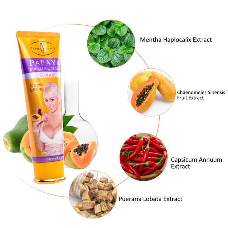 Kem nở ngực tăng kích thước Papaya UpSize Cream 100ml