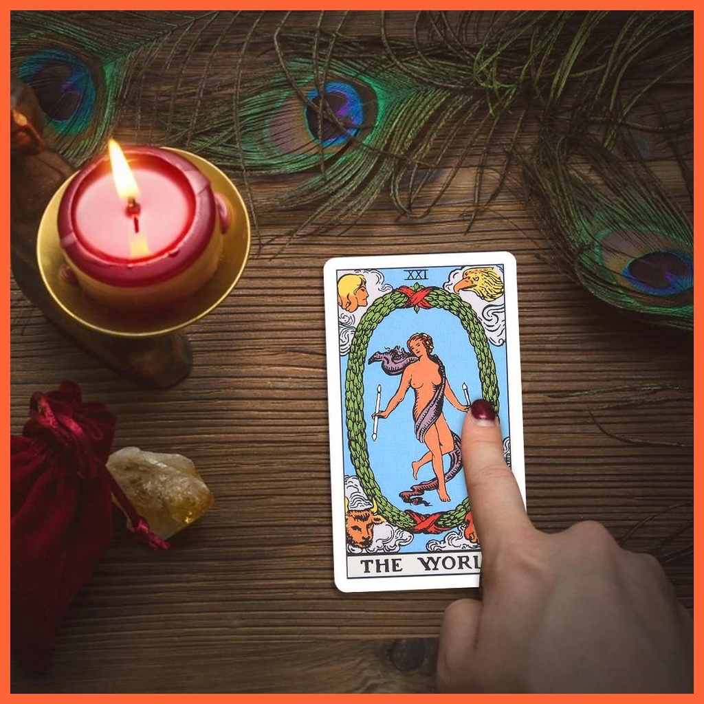 Bộ Bài Tarot Fate Divination Bằng Giấy Chất Lượng