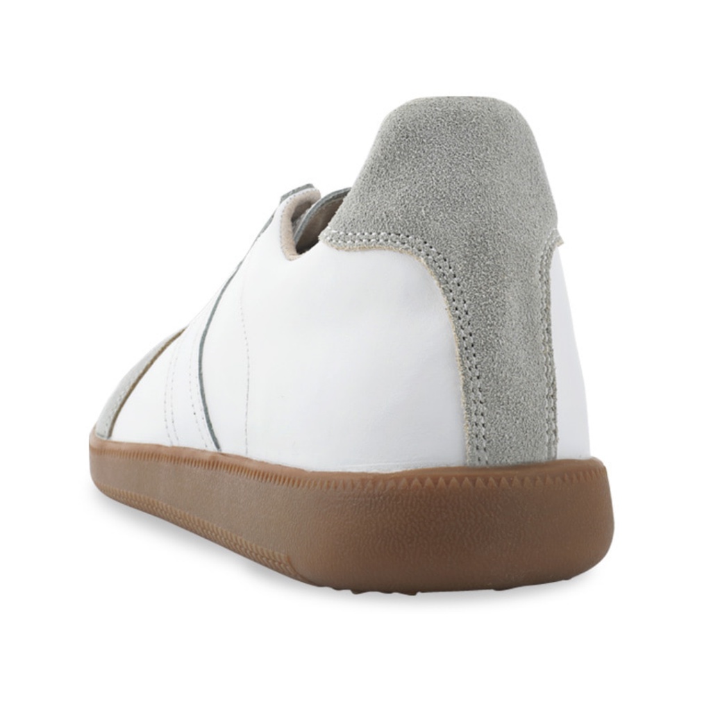 Giày Domba GERMAN ARMY TRAINER 70s - Màu Trắng/Xám Nhạt   GAT-8741 Chính Hãng Nam Nữ