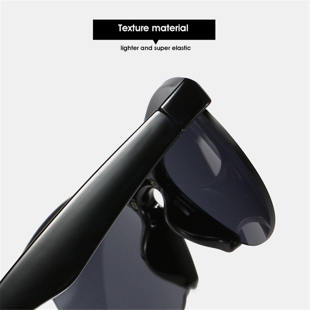 MAG Kính Mát Nam Nữ Nửa Gọng Phong Cách Punk