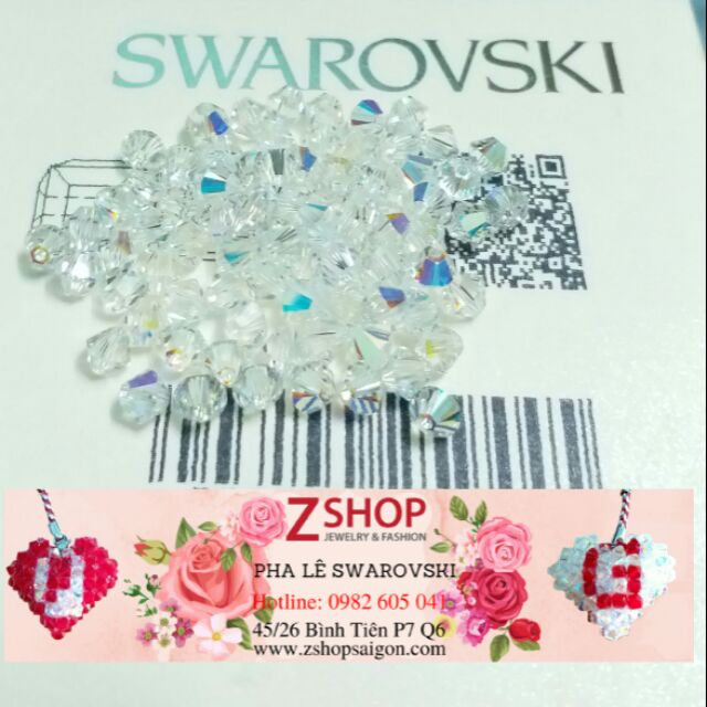 GÓI 30 HẠT NÓN 4 LY PHA LÊ SWAROVSKI