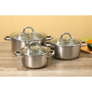 BỘ 3 NỒI INOX FIVESTAR FSB3IN004