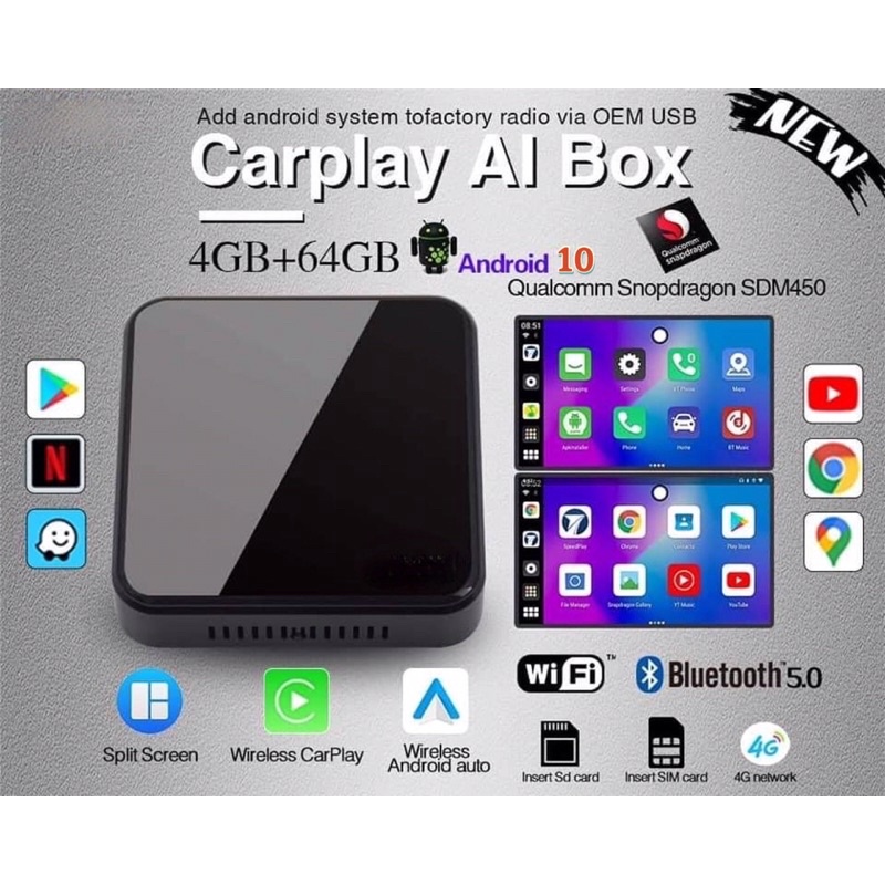 carplay android box ai giá tốt Tháng 10, 2022 | Mua ngay | Shopee Việt Nam