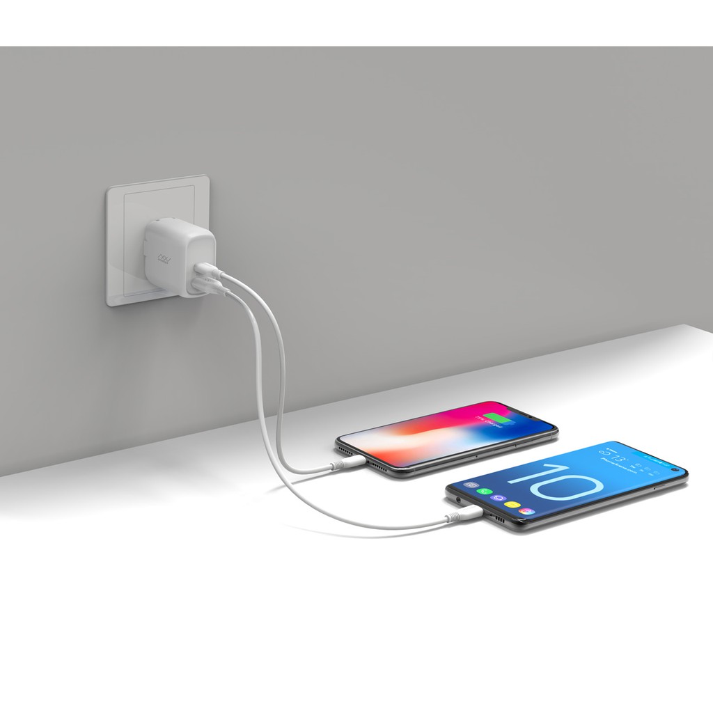 Sạc nhanh Innostyle USB-C PD 18W minigo pro white