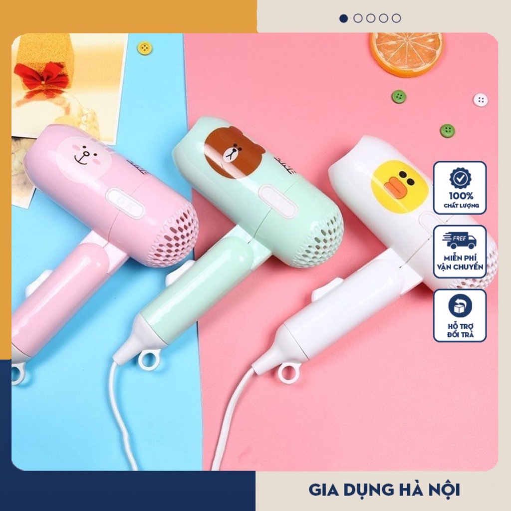 Máy sấy tóc mini icon siêu kute bỏ túi