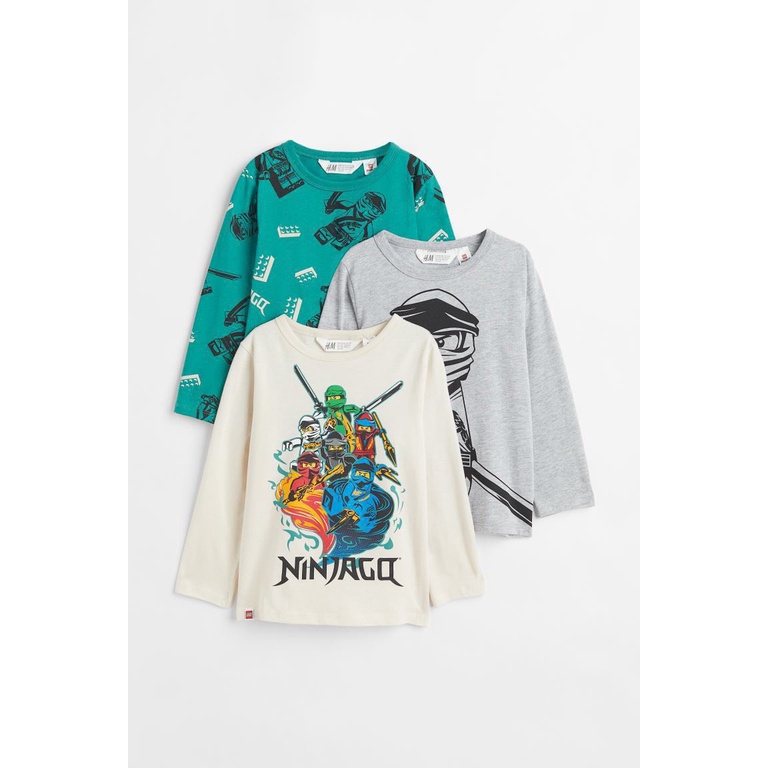 Set 2 áo HM có size đại cho bé trai