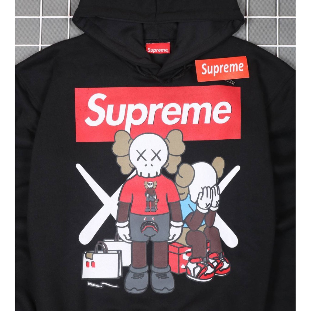 Áo Khoác Hoodie Supreme X Off White Kaws Thời Trang Cao Cấp