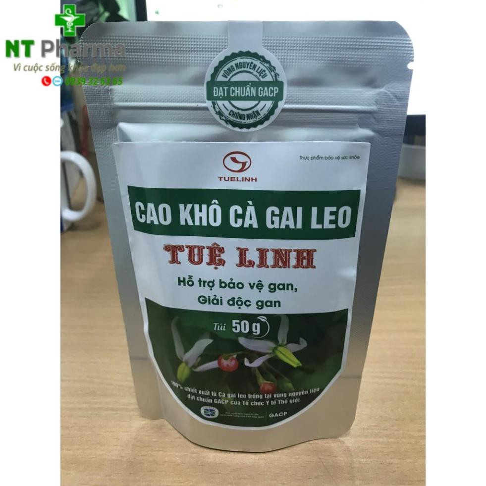 CAO KHÔ CÀ GAI LEO TUỆ LINH - HỔ TRỢ ĐIỀU TRỊ VIÊM GAN B, PHỤC HỒI CHỨC NĂNG GAN