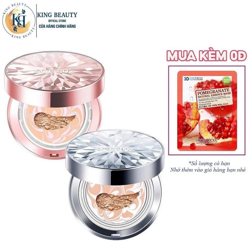 Phấn Nền Lạnh Che Khuyết Điểm, Dưỡng Da, Chống Nắng Hoàn Hảo AGE20’s Essence Cover Pact Original SPF 50+/PA+++ 12.5g