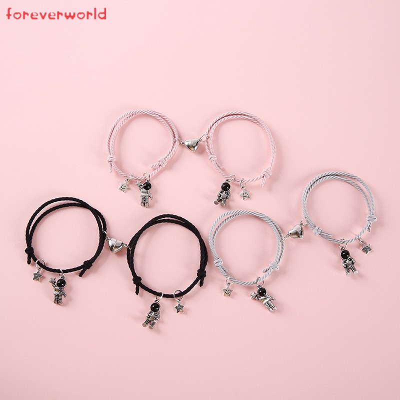 Cặp Vòng Tay Mặt Hình Phi Hành Gia Và Ngôi Sao Nhiều Kiểu Dáng Nam Châm Trái Tim Hút Nhau Cho Các Cặp Đôi | BigBuy360 - bigbuy360.vn