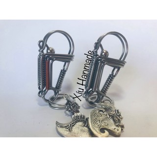 MÓC KHOÁ THỦ CÔNG LÒ XO INOX (mẫu 3)