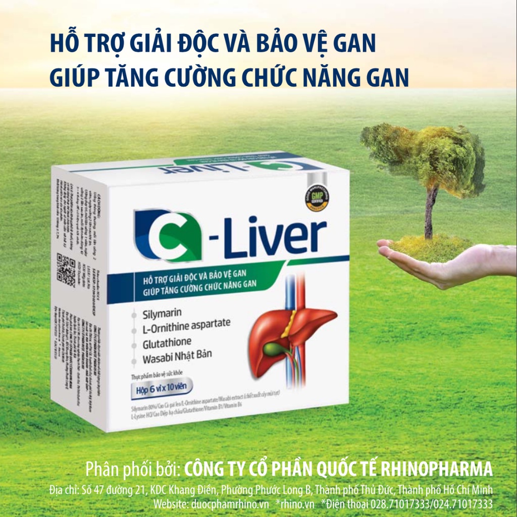 Mua Thải độc gan C-liver, hỗ trợ giải độc gan cho người dùng nhiều bia ...