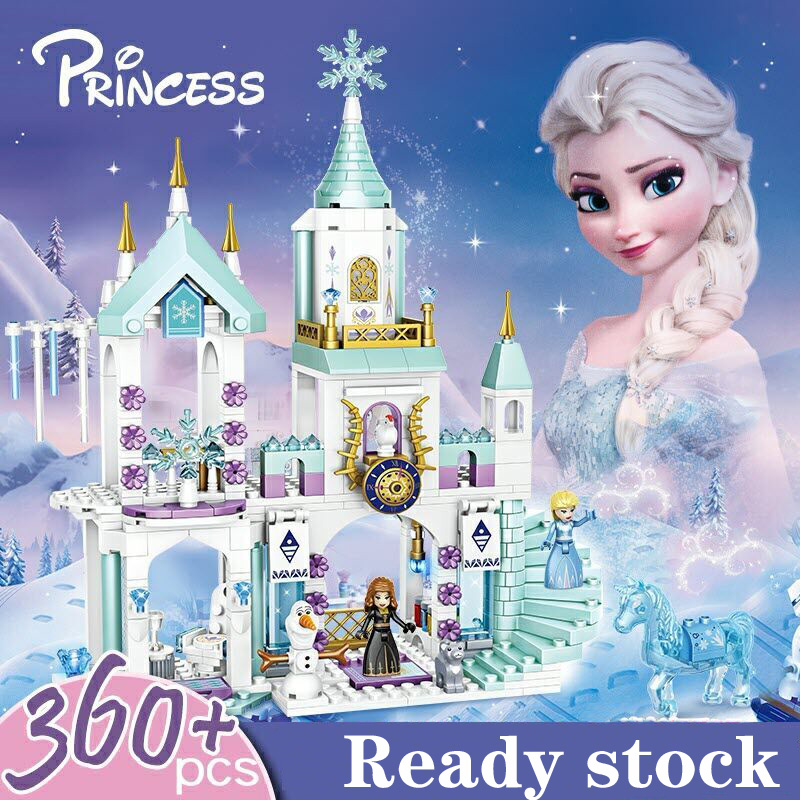 Bộ Đồ Chơi Lắp Ráp Mô Hình Lâu Đài Của Công Chúa Anna Elsa