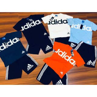 Bộ adidas cộc tay bé trai