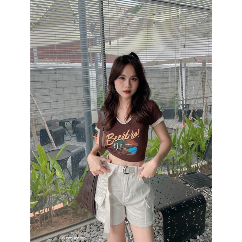Áo Thun Crop - 162 - Beerbro