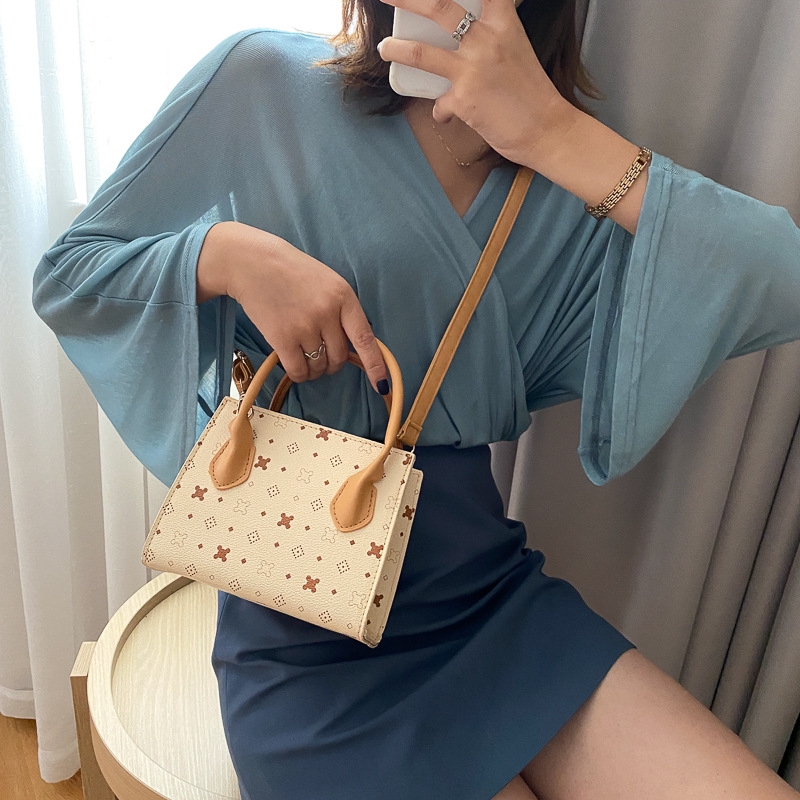 Túi Xách JASMIN NOIR In Họa Tiết Thời Trang Phong Cách Hàn Quốc 2020