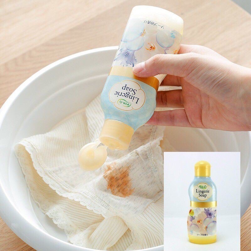 Nước Giặt Đồ Lót Lingerie Soap Dung Dịch Giặt Đồ Lót Khử Mùi Diệt Khuẩn Nội Địa Nhật Bản 120ml