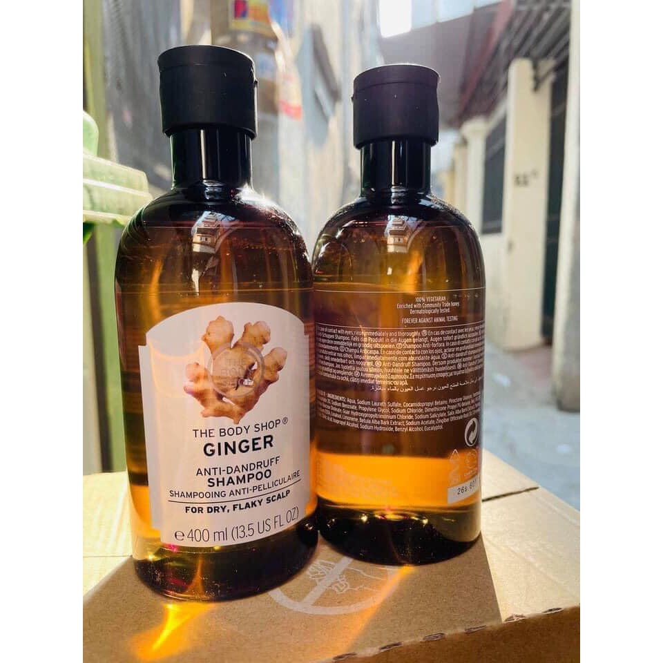 Dầu gội gừng The Body.Shop ginger scalp care shampoo 400ml