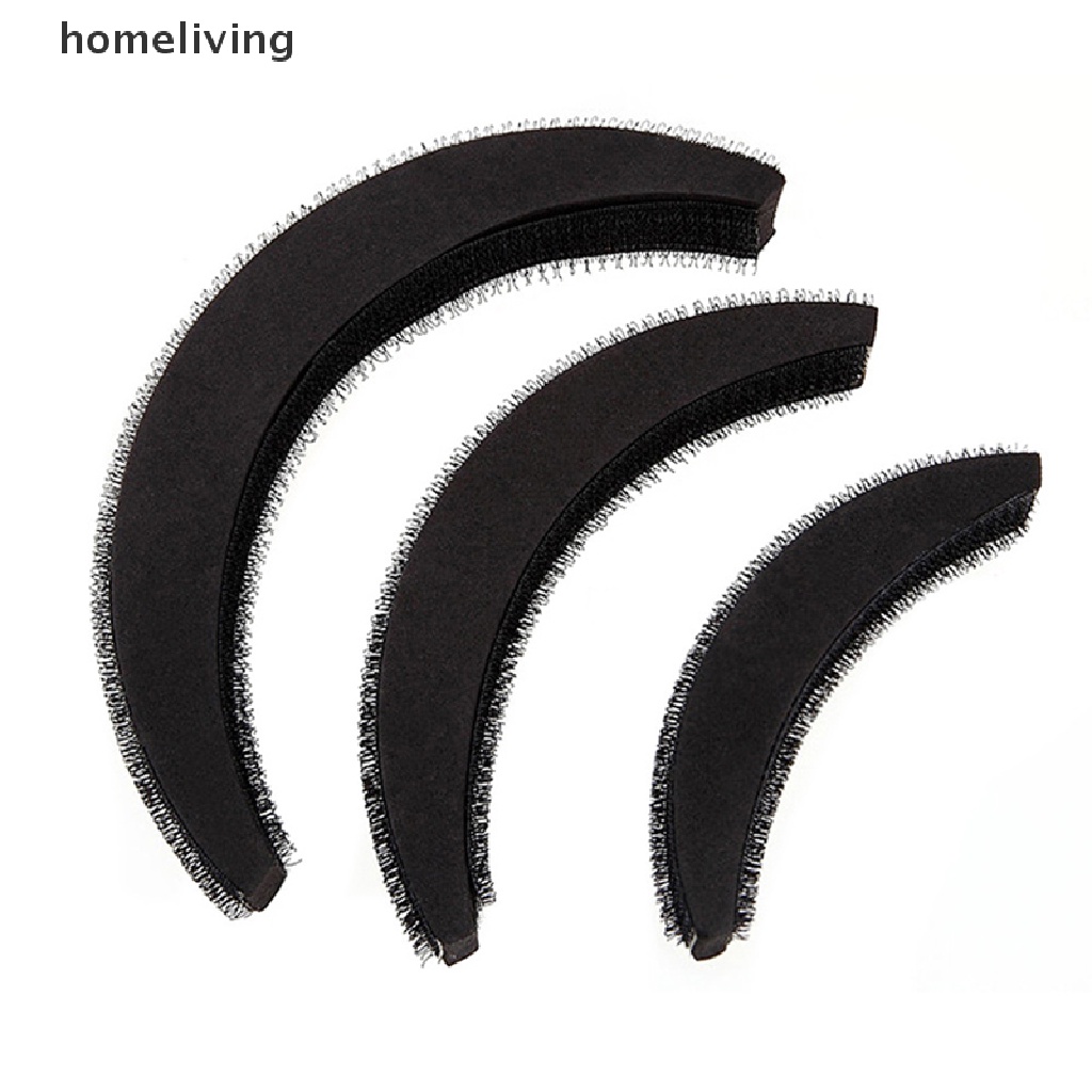 Set 3 Miếng Đệm Làm Phồng Tóc Tại Nhà Tiện Lợi