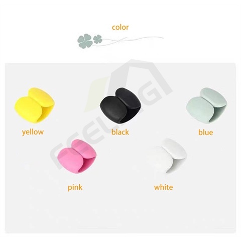 ⭐ Kẹp Cố Định Dây Cáp / Tai Nghe Gọn Gàng Có Thể Tái Sử Dụng