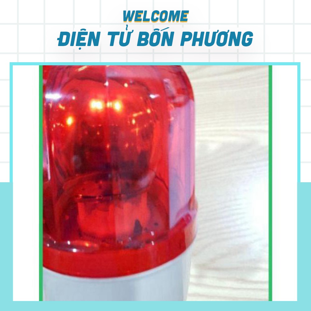 Đèn Chớp Có Còi Báo Động 12V 1101L