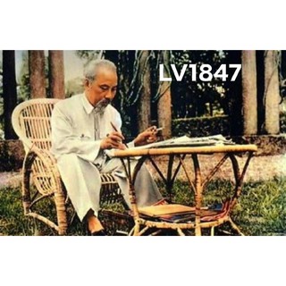 Tranh tráng gương Bác Hồ ngồi ghế mây, Bác Hồ và em bé Hà Nội, nhiều mẫu đẹp. 06 mẫu