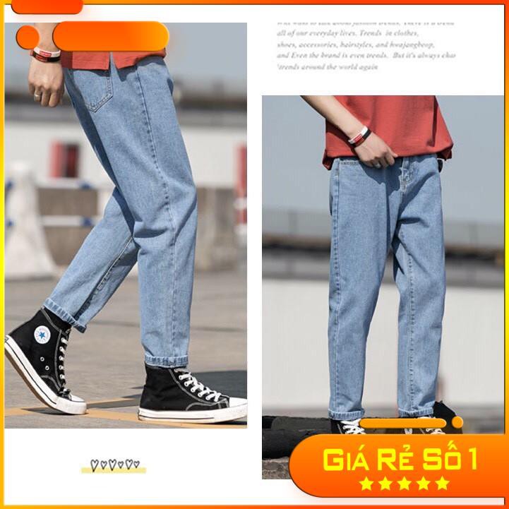 [ Baggy Style ] quần jean nam baggy trơn dáng suông rộng TR01 tại Thế Giới Quần Jeans Nam