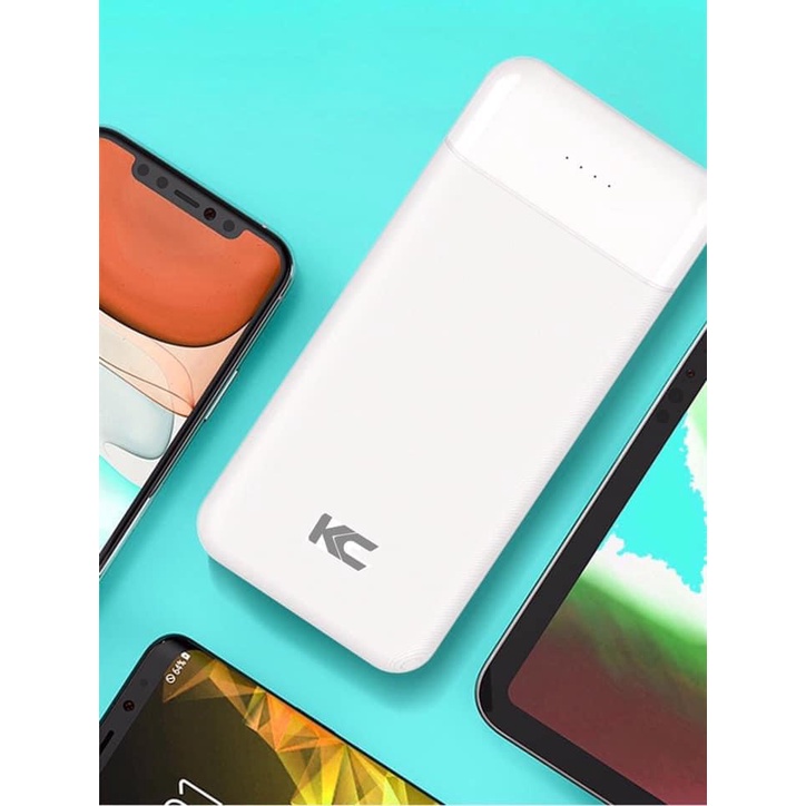 PIN SẠC DỰ PHÒNG KC B_01 (10.000MAH) SẠC NHANH 2.4A - HÀNG CHÍNH HÃNG - BH 12 THÁNG