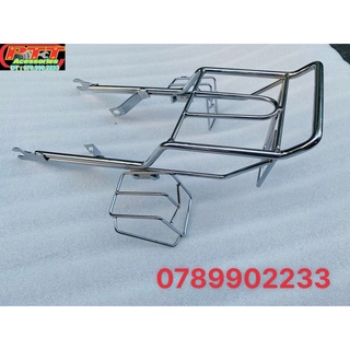 Baga bảo vệ đèn hậu xe cub 81 sắt xi