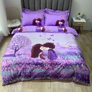 Set chăn ga gối cottong Hàn