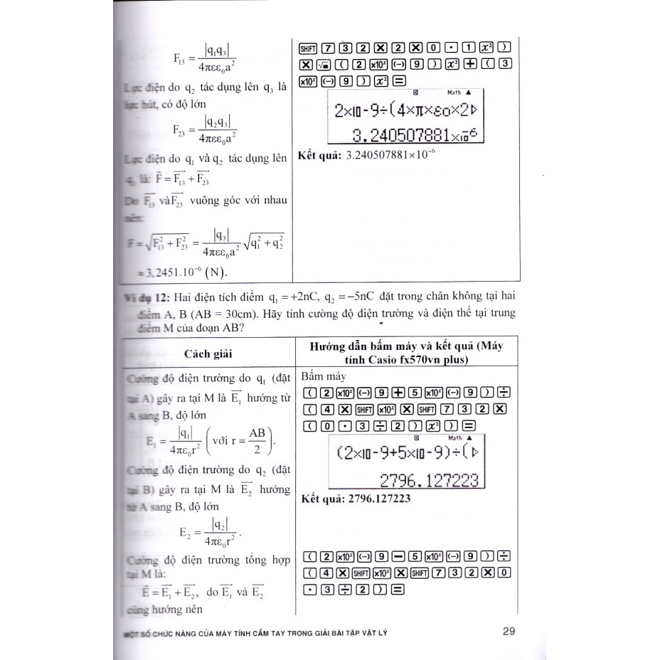 Sách - Giải nhanh bằng máy tính bỏ túi môn Vật lý (Lớp 10, 11, 12)