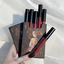 Set 5 Son Kem Lì Lâu Trôi DAISHIAO MATTE Siêu Hot Nội Địa