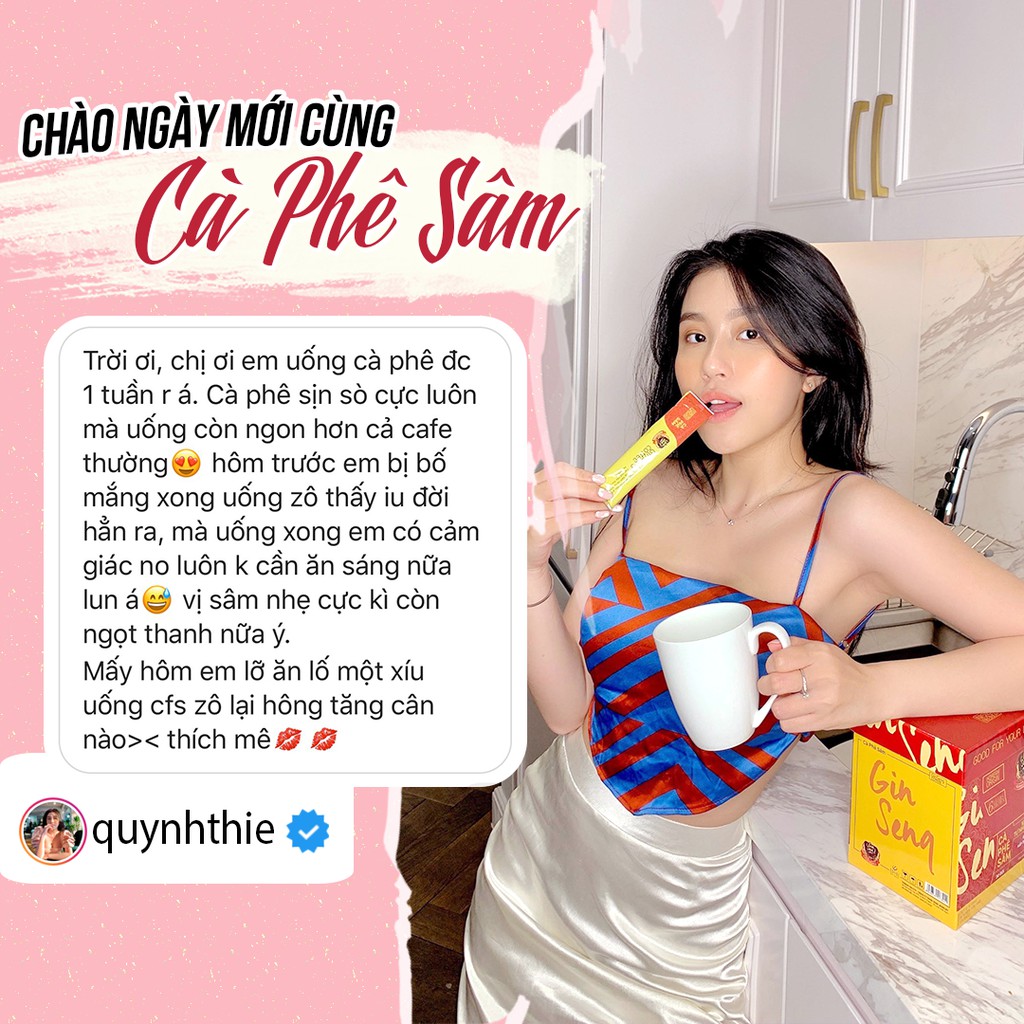 Cà Phê Sâm Hàn Quốc Chính Hãng 30 Gói