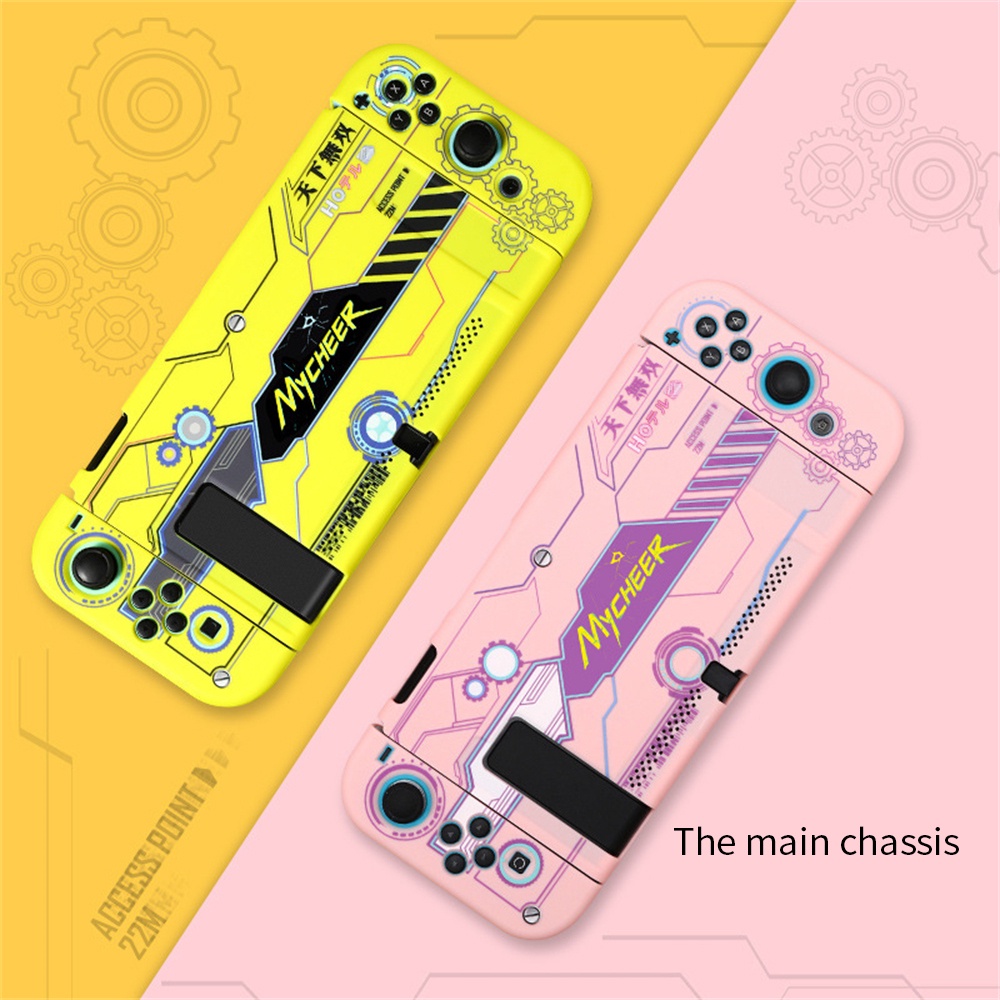 Vỏ Bảo Vệ Màu Hồng Cho Máy Chơi Game Nintendo Switch