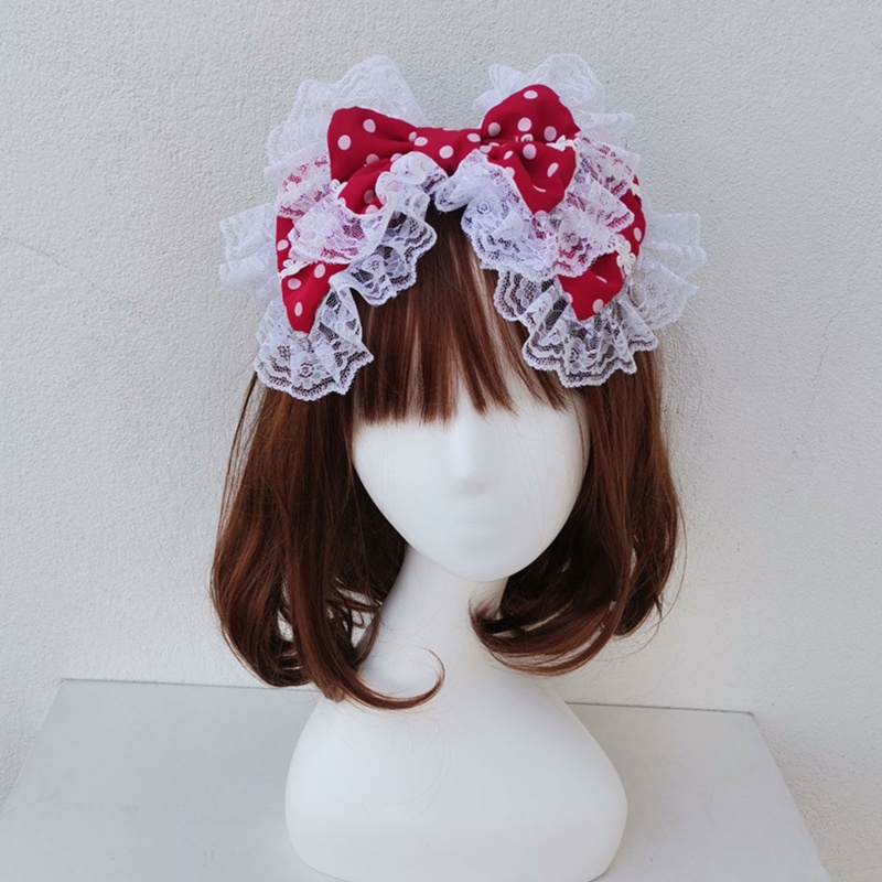 Băng Đô Nơ Ren Xinh Xắn Dành Cho Nữ