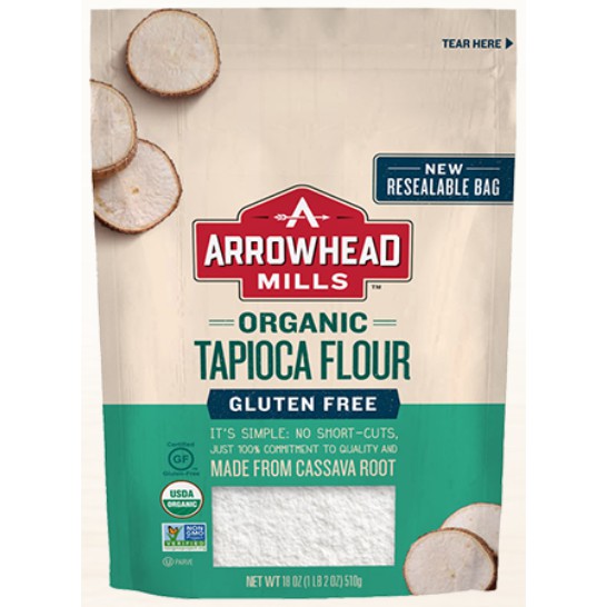 Bột năng (bột sắn) TAPIOCA hữu cơ ARROWHEAD MILLS 510g