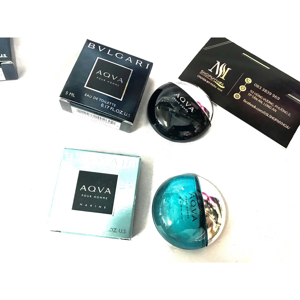 NƯỚC HOA NAM AQUA CHÍNH HÃNG 4ML