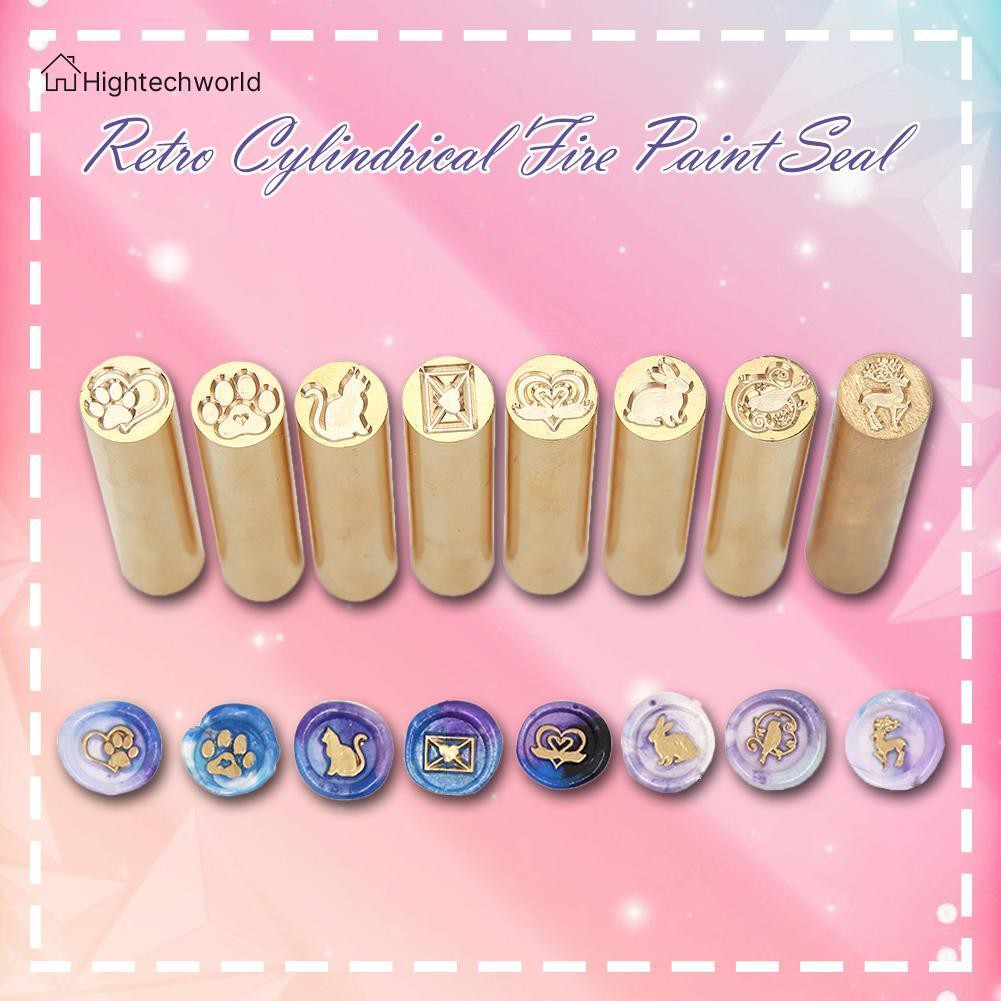 Con dấu sáp hình trụ cho niêm phong bì thư
