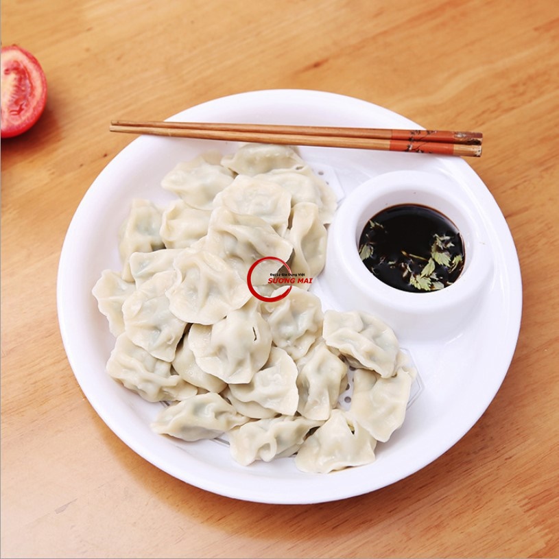 [Giá Sỉ] Dĩa Nhựa 2 Lớp Lọc Dầu Có Ngăn Chấm, Khay Nhựa Đựng Thức Ăn, Đồ Chiên Dầu Mỡ