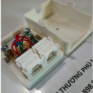 Cục chống sét điện thoại 1 ra 2 Line RJ11_Lightning Arrester