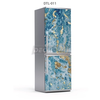 Decal dán trang trí tủ lạnh, miếng dán tủ lạnh chất liệu decal cao cấp chống thấm nước đủ kích thước Decal24h DTL-011