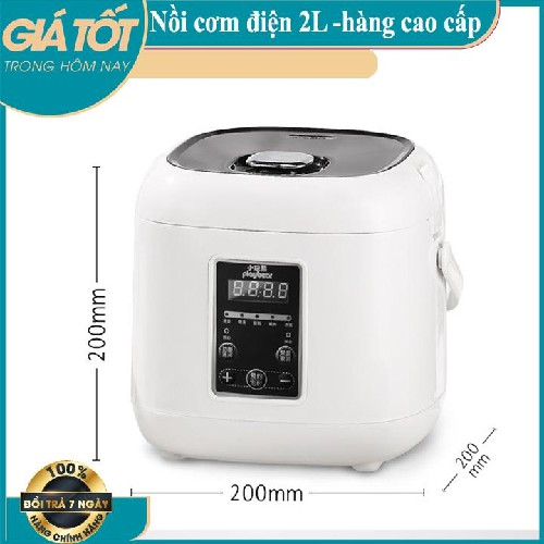 Nồi cơm điện thông minh đa chức năng nhỏ hộ gia đình, nồi cơm 2L Sanxingkeji [BẢO HÀNH, UY TÍN 1 ĐỔI 1]