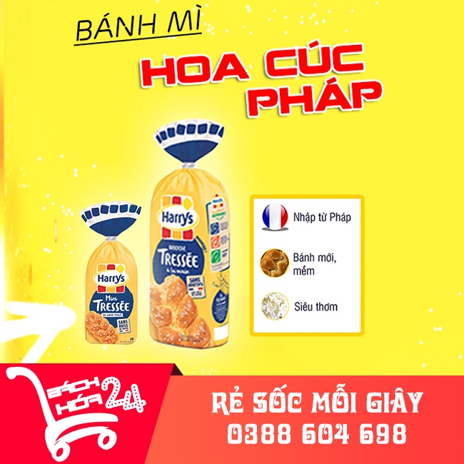 Bánh Mì Hoa Cúc Ổ Lớn 500g