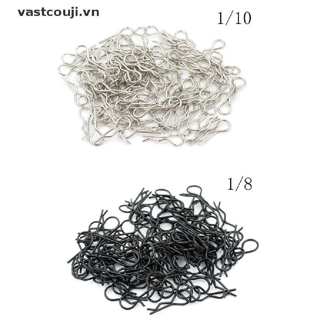 Bộ 100 Kẹp Phụ Kiện Cho Mô Hình Xe Điều Khiển HSP Redcat RC 1 / 10 1 / 8