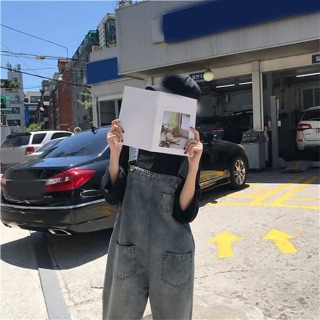 [ORDER] - Quần yếm jean dài form rộng 😍🤤