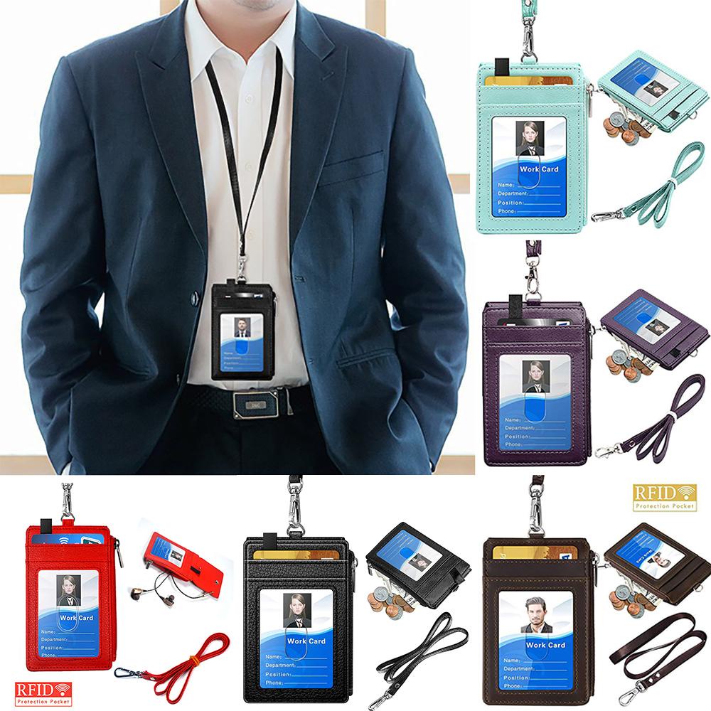 Ví Đựng Thẻ Tín Dụng Chống Trộm Chống Thấm Nước Có Dây Đeo Cổ Tiện Dụng Giá Đỡ