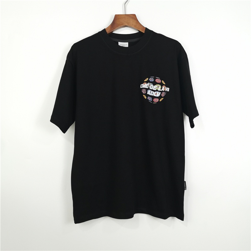 ADLV Áo Thun Tay Ngắn Dáng Rộng Vải Cotton In Họa Tiết Hoạt Hình Thời Trang Cho Nam Và Nữ